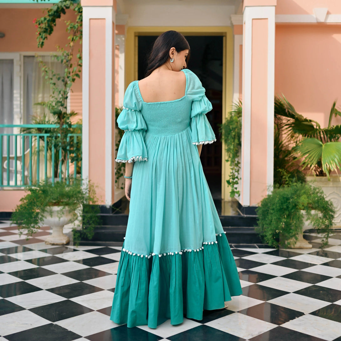 Sky Blossom Dress