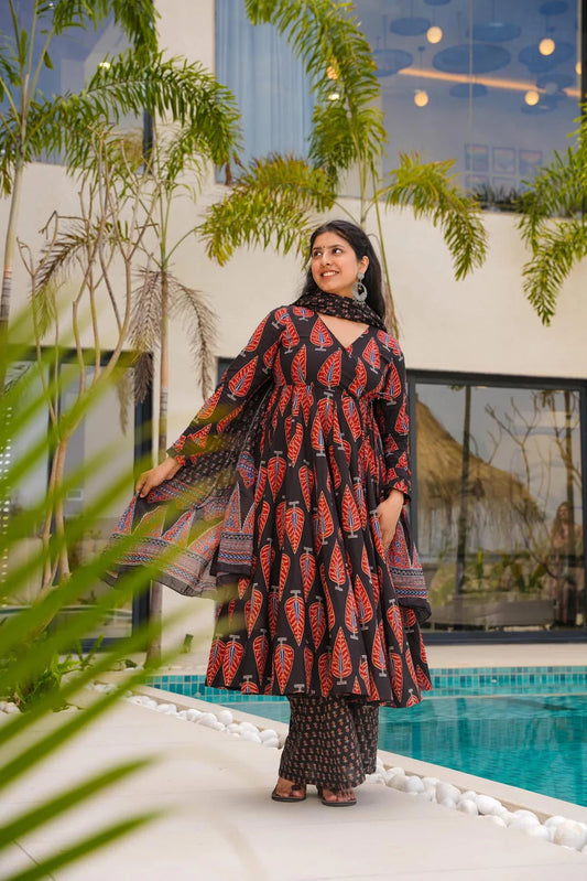 Raven Noir Cotton Set