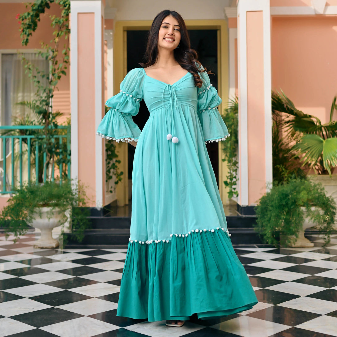 Sky Blossom Dress