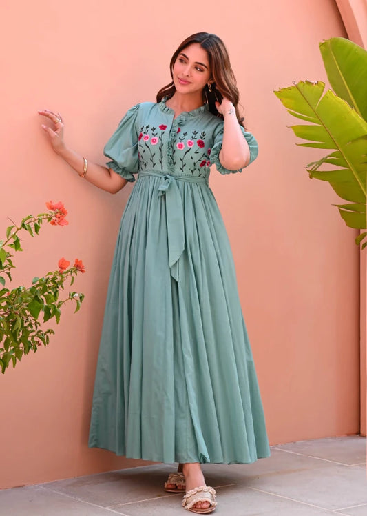 Aqua Ruh Cotton Dress