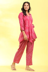 GulBahar Deep Mauve Co-Ords Set