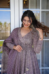 Pastel Lavender Cotton Anarkha