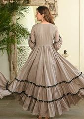 Dusky Delight Cotton Dress