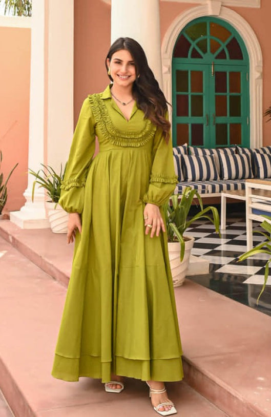 Verdant Charm Dress