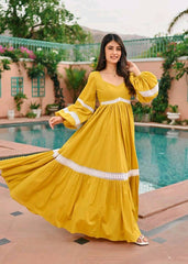 Radiant Marigold Dress