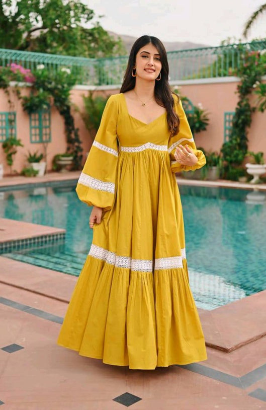 Radiant Marigold Dress