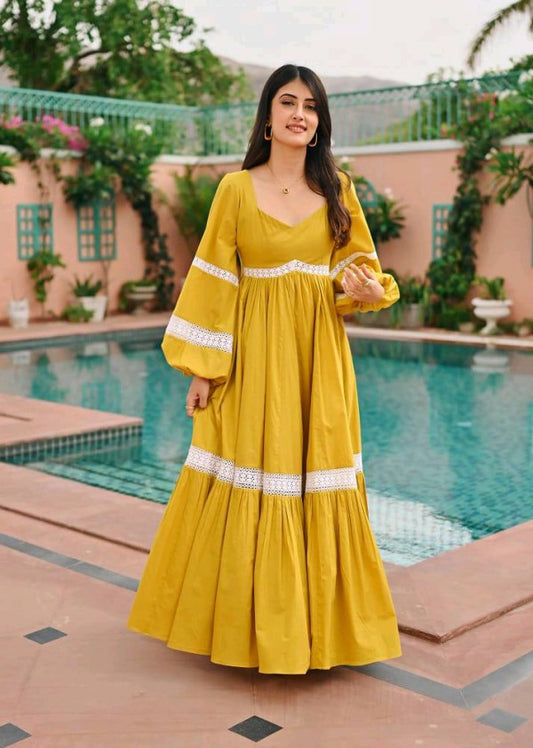 Radiant Marigold Dress