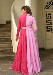 Pink Harmony Cotton Dress