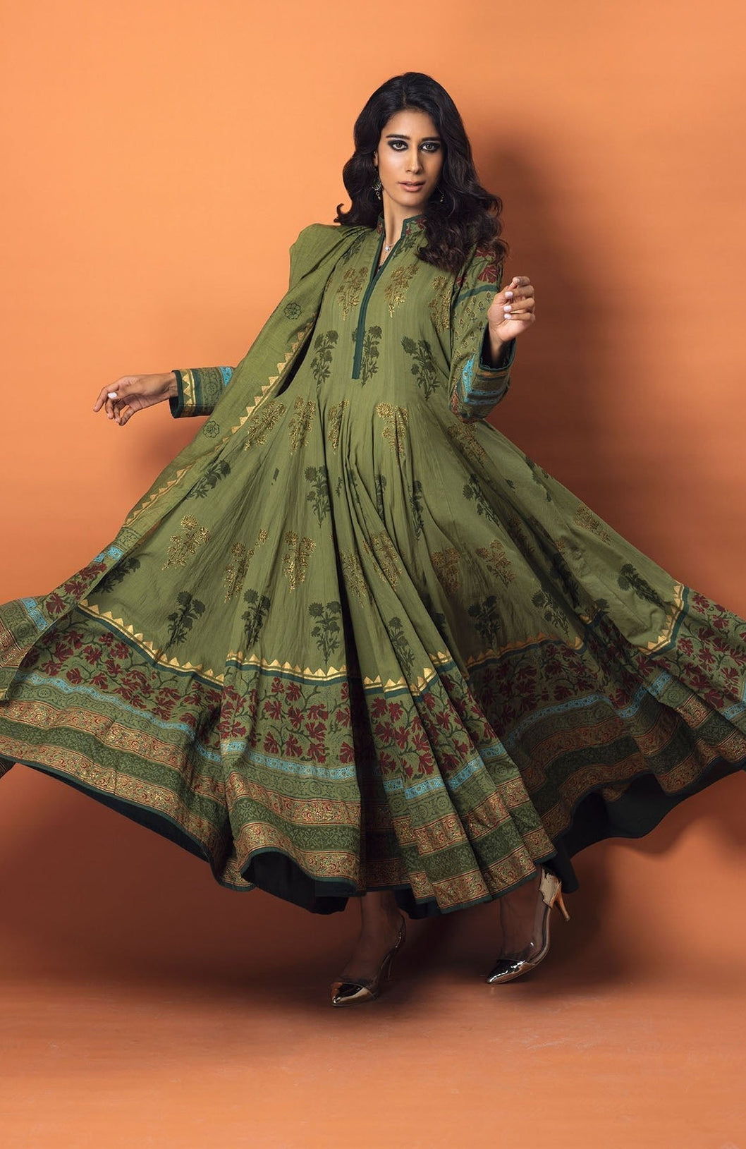 Mughal Meadow Anarkali