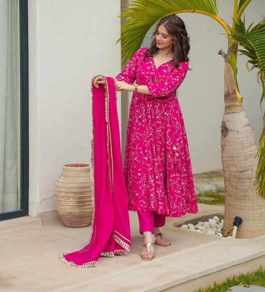 Pink Sea Breeze Cotton Set