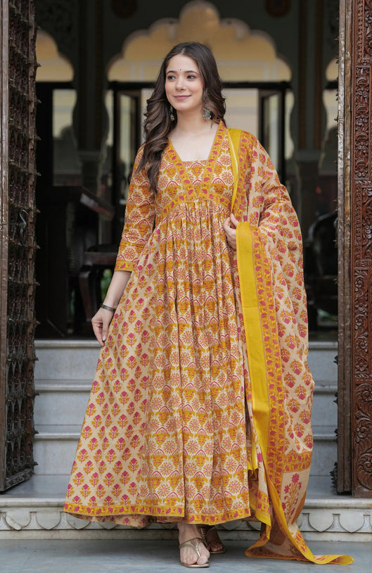 Floral Horizon Suit Set