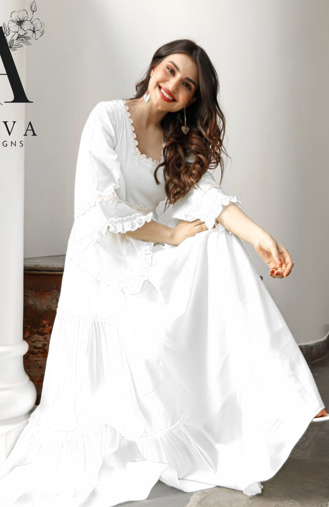 White Grace Lace Dress