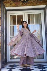 Pastel Lavender Cotton Anarkha