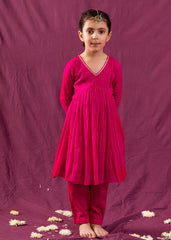 Rani Draped Anarkali Ensemble