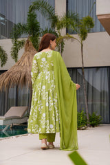 Lush Green Radiance Suit Set