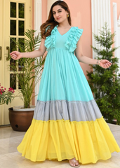 Colorwave Ethnic Maxi