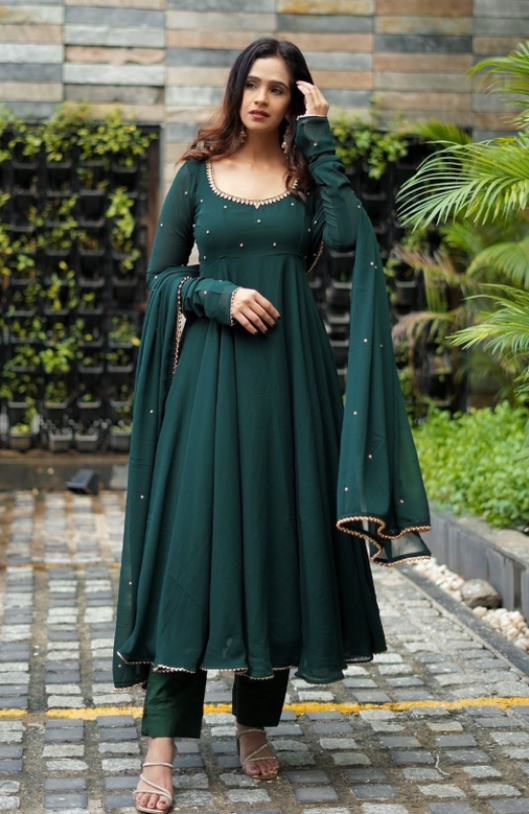 Evergreen Charm Gown