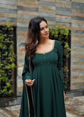 Evergreen Charm Gown