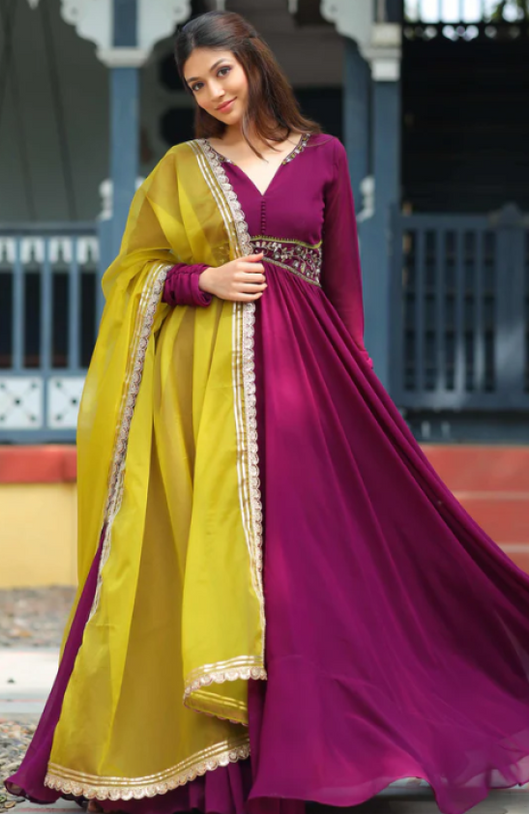 Shinara Anarkali Set