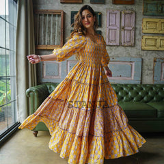 Marigold Flow Gown
