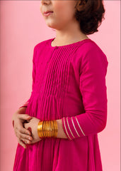 Pink Majesty Anarkali Set