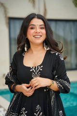 Shadow Grace Black Cotton Set