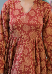 Rosaria Cotton Anarkali Set