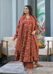 Rosaria Cotton Anarkali Set